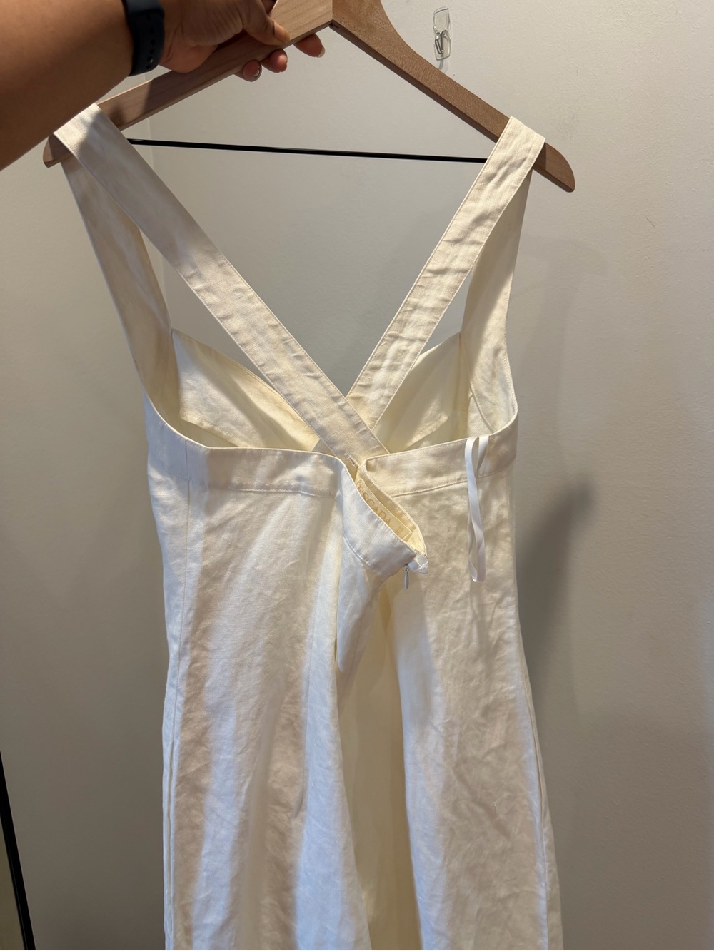 Vintage NWT Escada Cream Linen Jumpsuit - Picture 4 of 13